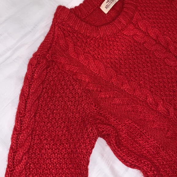 Red Knit Sweater - Picture 3 of 5